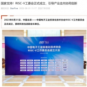 国家支持，RISC-V 工委会正式成立