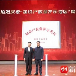 南京江北新区2024年知识产权主题活动周开幕