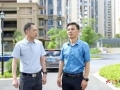 毛志方调研信州区安置房建设及分房等工作情况
