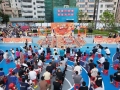 南山区百旺社区篮球友谊赛开打，新球场变身品质社区“活力引擎”