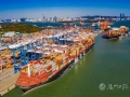 今年前5月，厦门港集装箱吞吐量稳中有进