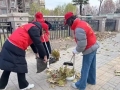 中建六局发展公司中原分公司团总支开展“情暖社区 志愿同行”学雷锋志愿服务活动