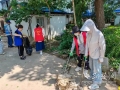 武汉经开区纱帽街道积极开展“i武汉i家园”全城清洁活动