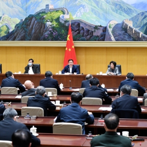 韩正主持召开第24届冬奥会工作领导小组全体会议