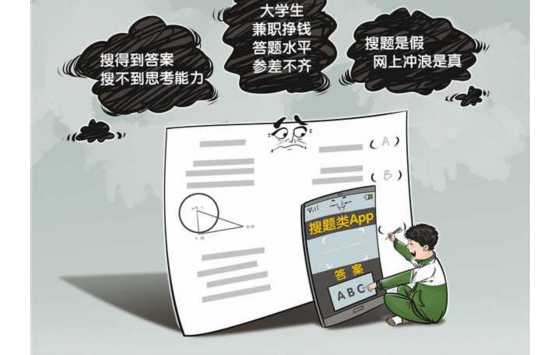 答案“拍照即得” 搜题类App是真助学还是长惰性？