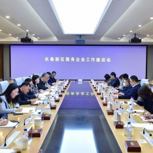 长春新区召开服务企业工作座谈会