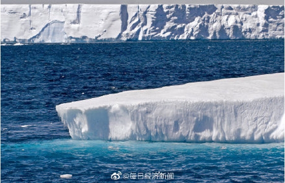 世界上最大冰山从南极脱离 现位于威德尔海