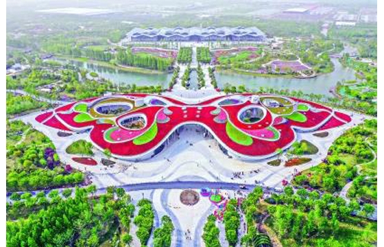 花博园标志性建筑——全球最大蝴蝶型建筑让自然生态立体呈现 ... ...