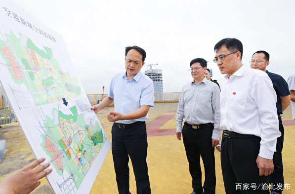 于会文到空港新城调研城市新区开发建设工作