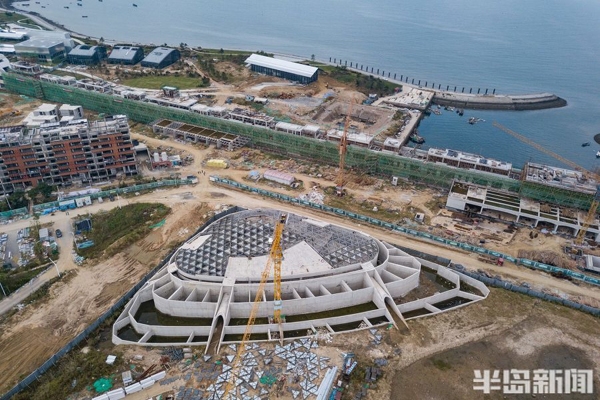 全部封顶！西海岸新区中央美院青岛校区抢先看