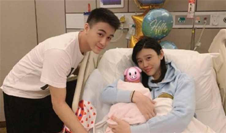 超模奚梦瑶二胎得女，网友祝福：儿女双全