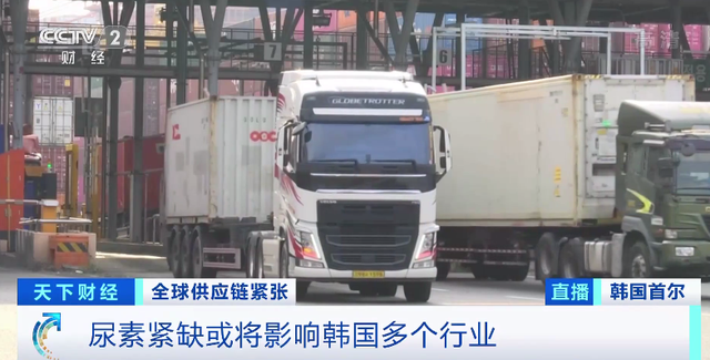 价格暴涨近10倍、脱销！车用尿素紧缺加剧，韩国拟将尿素进口关税降为零 ... ...