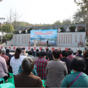 送演出进基层 两江新区居民家门口看大戏
