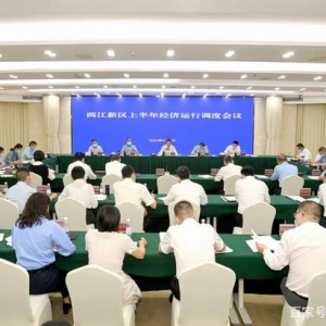 两江新区召开上半年经济运行调度会议