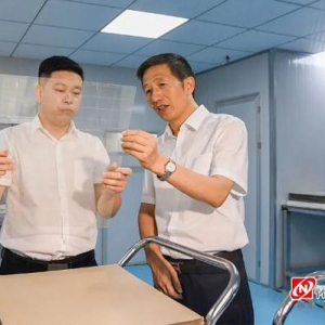 许忠建在鹤城区调研产业及产业园区、重点项目建设