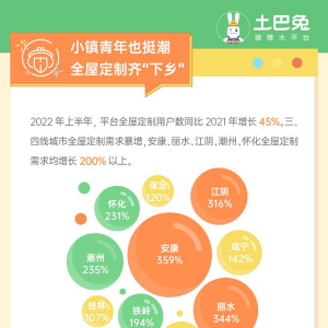 家装企业大数据研究院发布家装消费报告：“小镇青年”发力全屋定制 ...