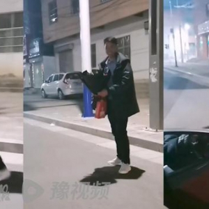 中牟一男子街头告白被拒，过路女子大胆截花，1年后传来好消息，网友：磕到了 ...