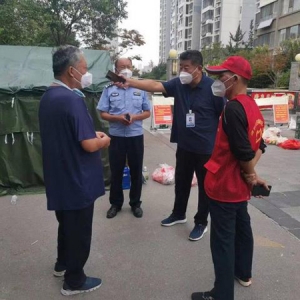 太白湖新区文旅局局长张建华战“疫”一线显文旅担当