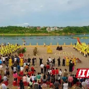 神秘湘西•氧城泸溪2023年“浦市中元节”开幕