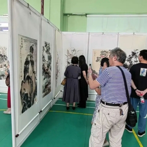 墨彩映盛世、丹青赞华章，这个一年一度的书画盛会举行