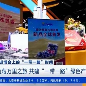 沙漠变果园，精准滴灌、绿色光伏技术！海外蓝莓“落户”云南