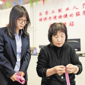 雄安新区容东片区家门口的“零工驿站”