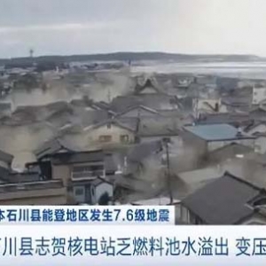 含放射性物质！日本两核电站乏燃料池水因强震溢出