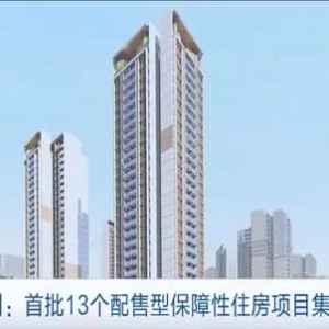 配售型保障性住房来了！深圳首批13个项目集中开工，一文了解→
