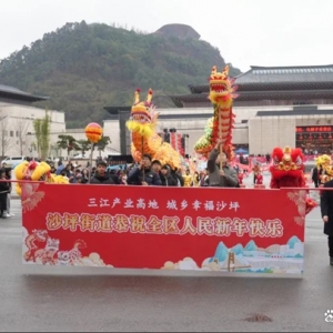 闹热！新区龙狮巡游刷屏啦！