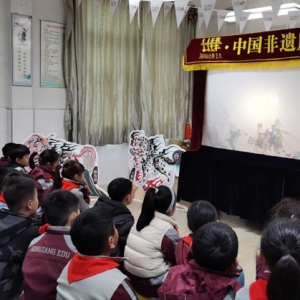 感受非遗之美！皮影戏走进松江校园