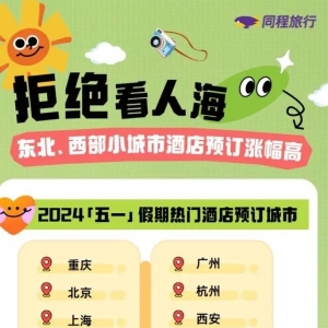 游客爱上小城市，阿坝、延边、伊犁等酒店预订热度增长超过1倍