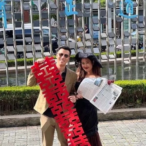 “结婚登报，是我送给自己的一场婚礼”