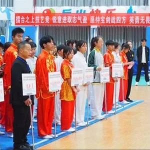 宿迁市首届中小学体育俱乐部武术比赛顺利举行