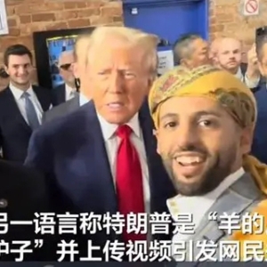 美国一也门裔演员向特朗普表达支持后称特朗普“驴子”