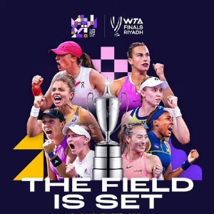 WTA年终总决赛分组：郑钦文、萨巴伦卡、保利尼、莱巴金娜同组