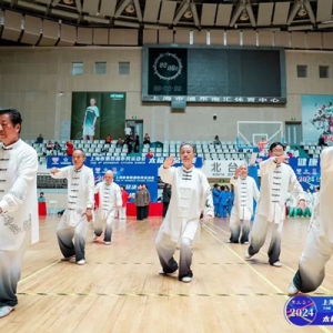 上海市第四届市民运动会太极拳总决赛举办