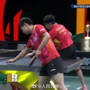 国乒8-0战胜法国队，取得混团世界杯开赛八连胜