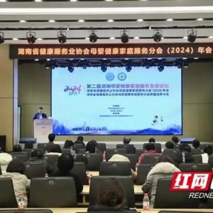 第二届湖湘母婴健康家庭服务发展论坛在长沙召开