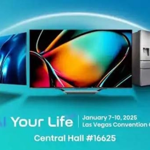 海信AI创新成果和跨时代显示技术即将亮相 CES2025