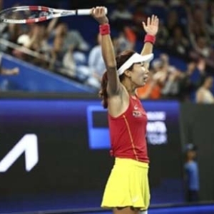 3比0战胜巴西队 中国队取得网球联合杯开门红