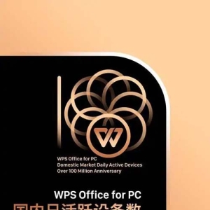WPS Office PC端国内日活设备数突破1亿 开启国产办公软件新篇章