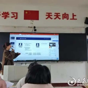 水洞底镇中心小学举行网络联校应用培训会