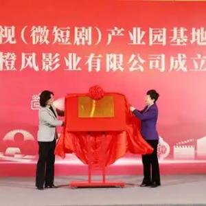 苏州影视（微短剧）产业园基地揭牌，首批旗舰项目签约入驻