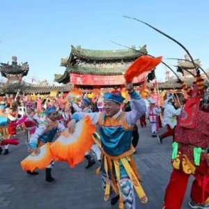 北京龙潭春节文化庙会正式启幕