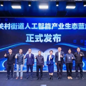 全国首部街道级人工智能产业生态蓝皮书今天亮相