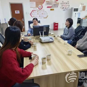信新相映·新公益社走进双山街道鸿府国际大厦 春季养生讲座关怀女性健康
