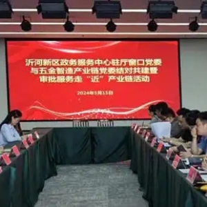 沂河新区凤凰岭街道：产业链上澎湃着“红色动能”
