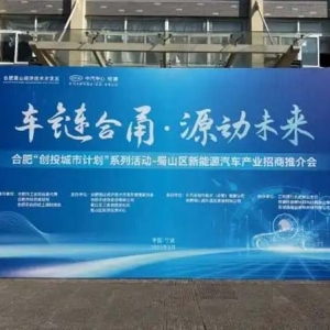 “车链合甬·源动未来” 合肥蜀山区新能源汽车产业推介会在宁波成功举办