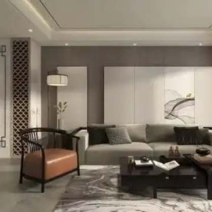 博洛尼全屋定制｜118m² 新中式，东方意境中的温暖家居