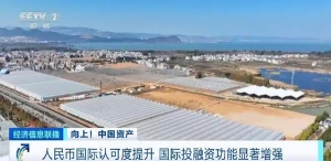 向上！中国资产丨人民币国际认可度提升，国际投融资功能显著增强